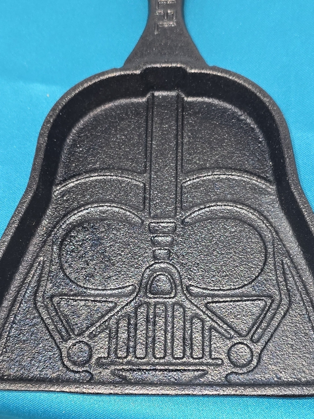 Black Cast Iron Darth Vader Mold - Kitchen Accessory